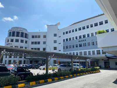 Foto gedung RS Pantai Hospital Malaka block A dan B