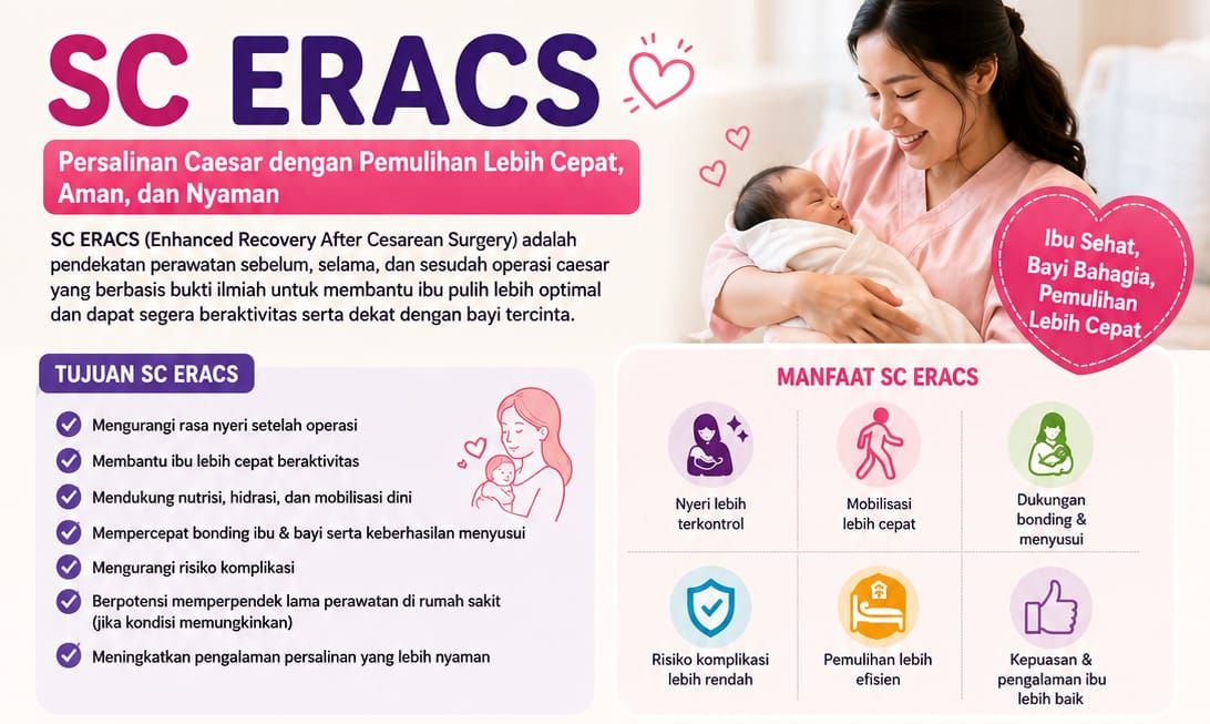 Apa Itu SC ERACS? Kenali Proses, Manfaat, dan Persiapannya Sebelum Operasi Caesar